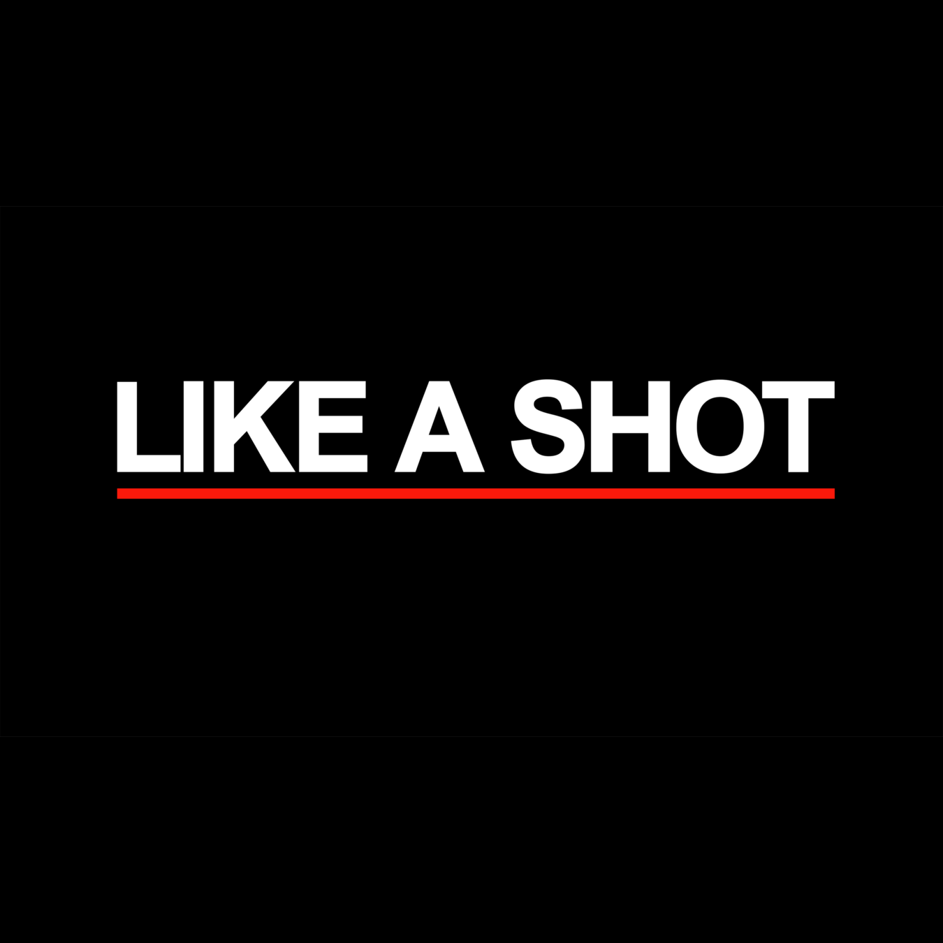 Like a shot logo